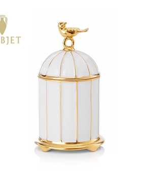 L'OBJET 欧洲进口Birdcage鸟笼北欧风格创意居家室内香薰蜡烛摆件