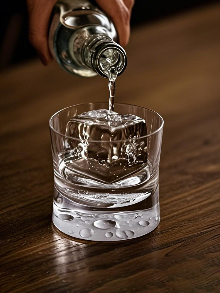 大展Luna-2月杯250Ml/烈酒杯威士忌杯/威士忌|痣胎记