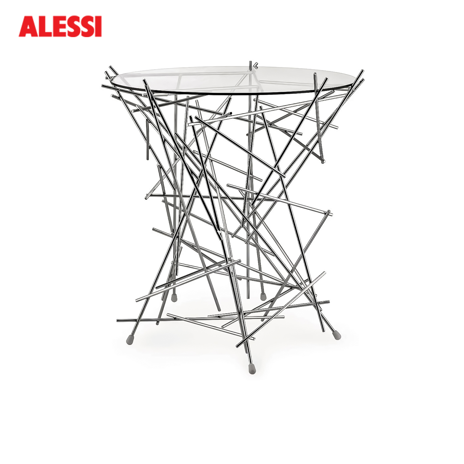 ALESSI艾烈希/BLOW UP不规则小圆桌杂志架伞架客厅摆件
