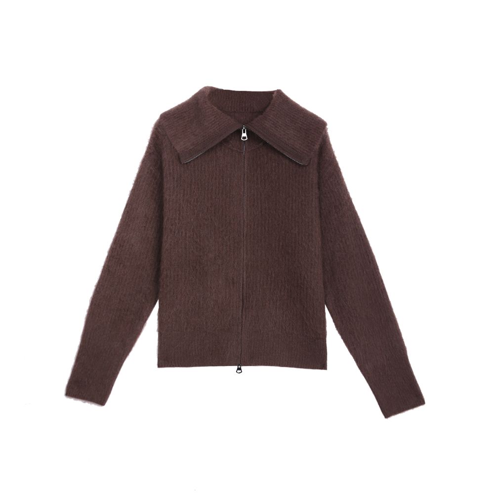 【恩佳专享】毛衣开衫女长袖气质针织开衫25-115-M5122