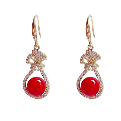 精致轻奢高级耳环没有耳洞选耳夹