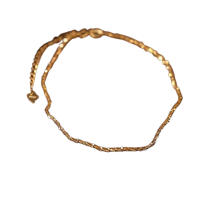 2025年新款金色项链气质女