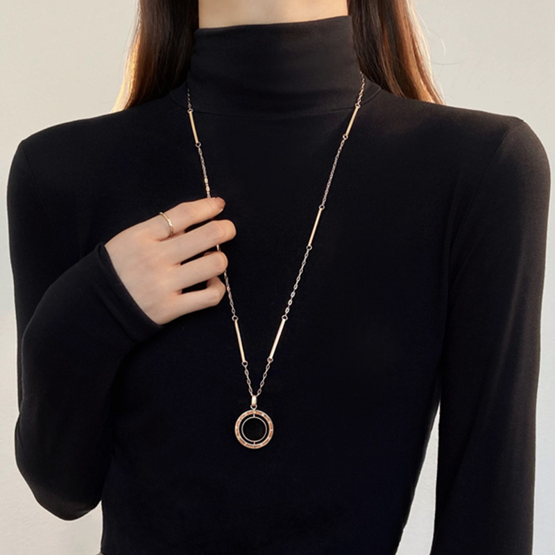 毛衣链2025年新款潮小众设计感