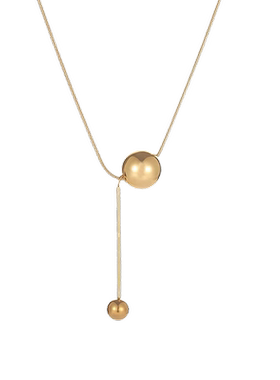 转运珠项链女2025年新款潮秋冬气质毛衣链轻奢高端大气欧美锁骨链