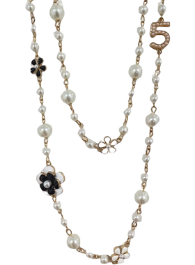 珍珠毛衣链2025年新款潮长款