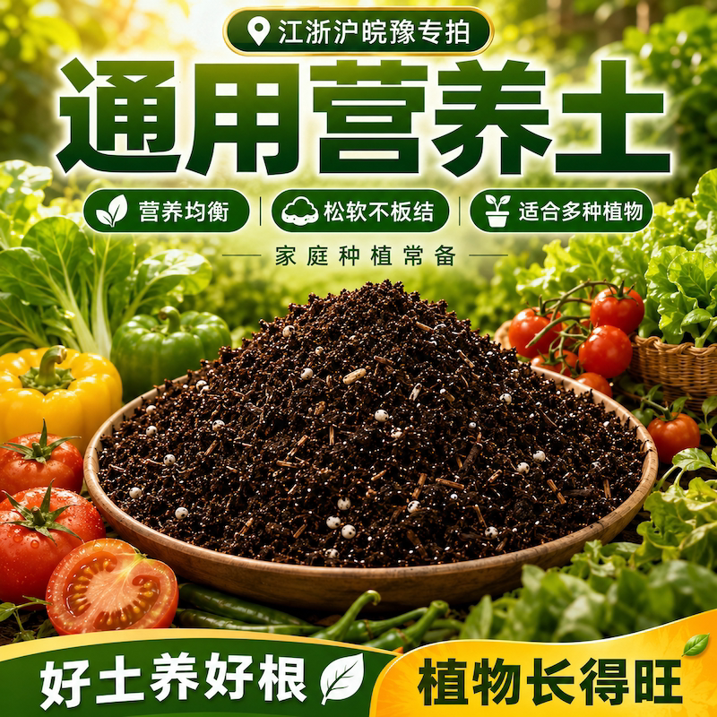 【江浙沪皖豫】营养土花土土壤种植土养花专用通用型植物家用种菜