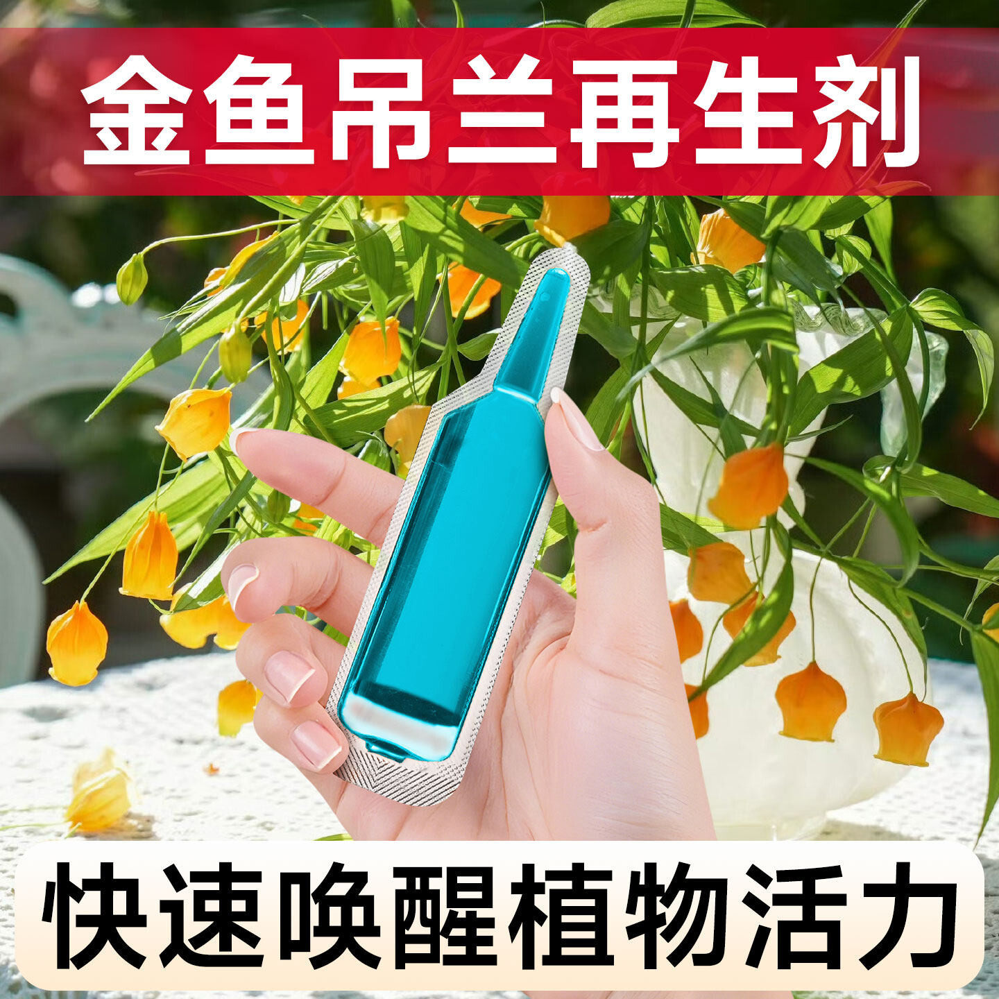 金鱼吊兰专用植物再生剂家用兰花通用营养液花箭挺拔有机开花肥料