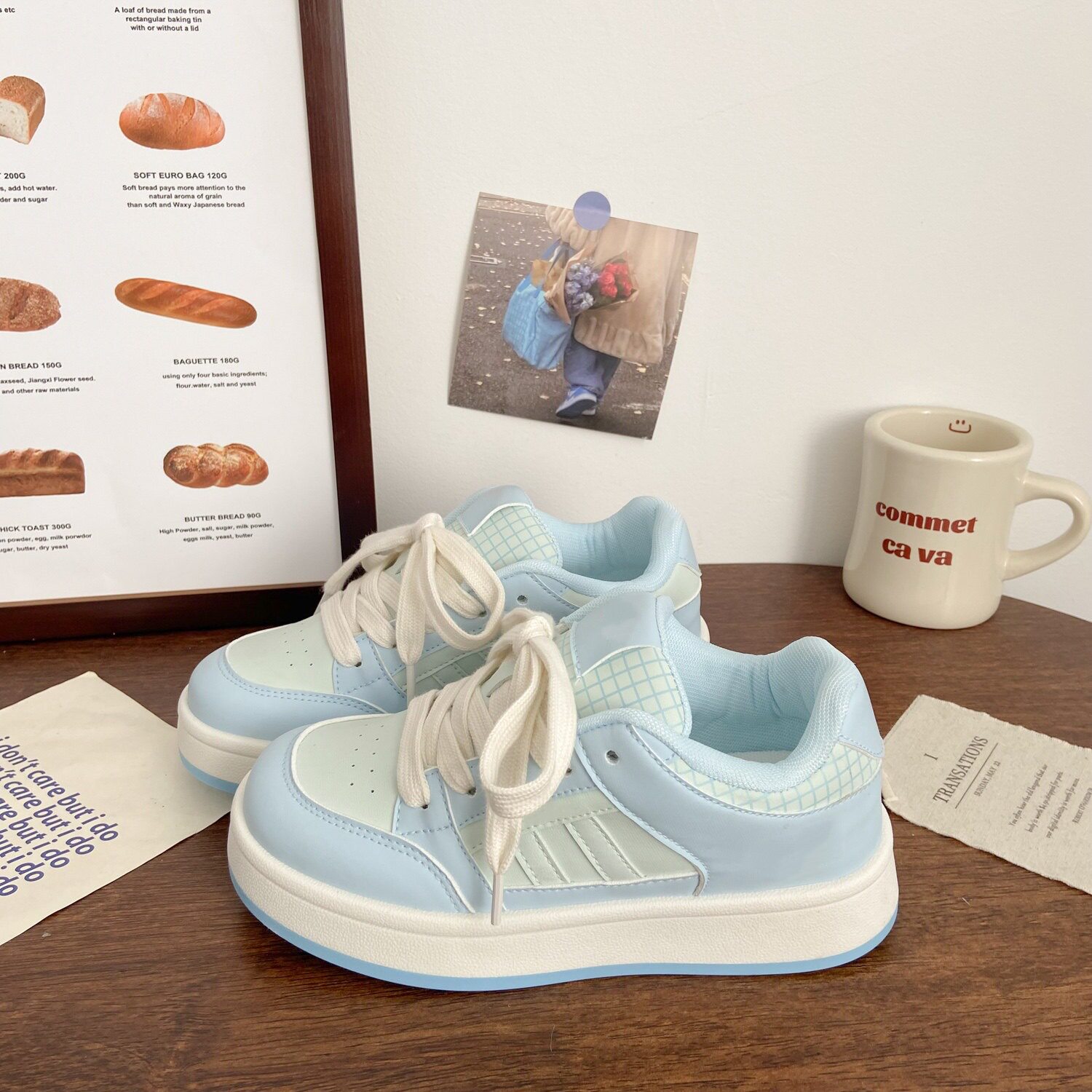 小白鞋女厚底小众板鞋2026新款爆款春款百搭面包鞋学生休闲运动鞋