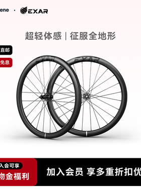 迈金EXAR GR45 Pro碳纤维轮组gravel全地形砾石越野公路自行车