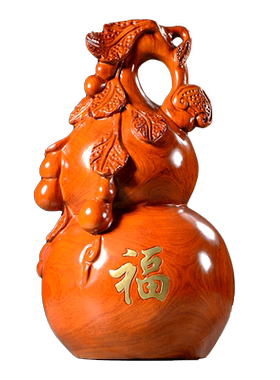 葫芦家居客厅电视柜红木工艺品