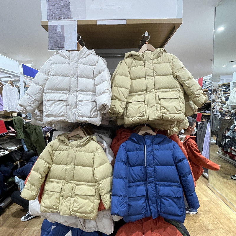 儿童宽松加厚保暖羽绒服