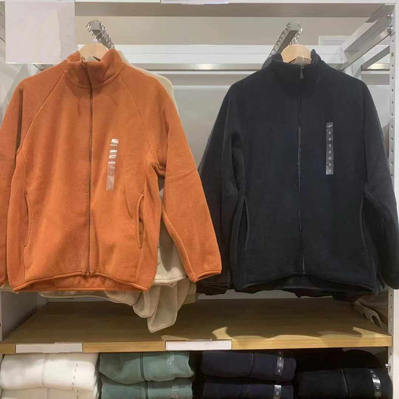 试衣间秋冬男女装情侣款摇粒绒