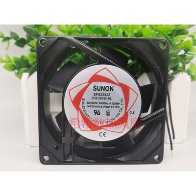 SUNON建准SF9225AT P/N 2092HBL 220V/380V 9225滚珠轴流散热风扇