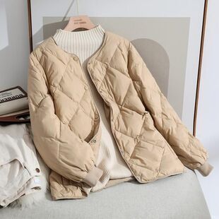 薄款棉服女短款轻薄2022年新款韩版时尚小个子棒球服秋冬季潮棉衣