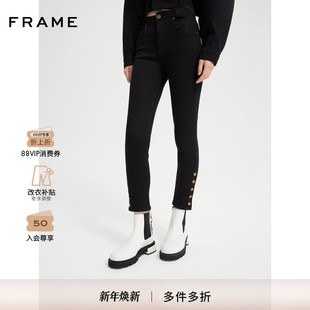FRAME女士高弹紧身牛仔裤 SKINNY 打底裤