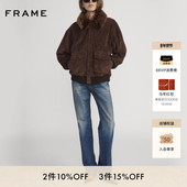 FRAME女士复古毛领翻领时尚 2026早春新款 短外套