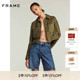 FRAME女士休闲复古牛皮短外套夹克上衣