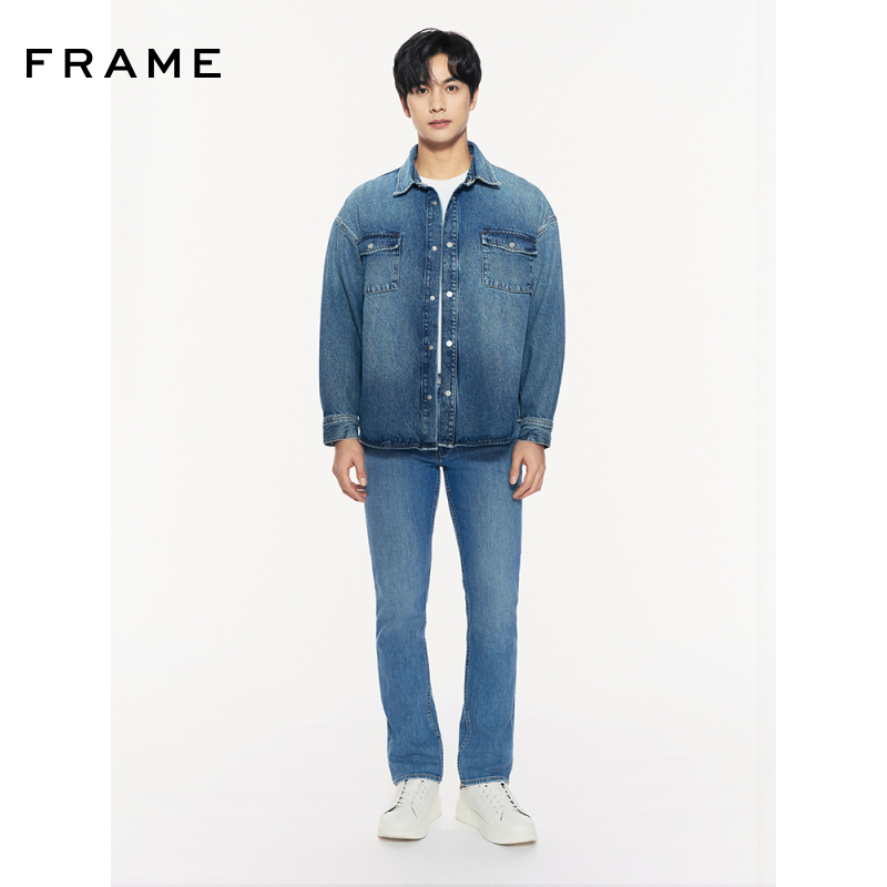 【秋冬新款】FRAME男士宽松直筒直筒牛仔裤MODERN STRAIGHT