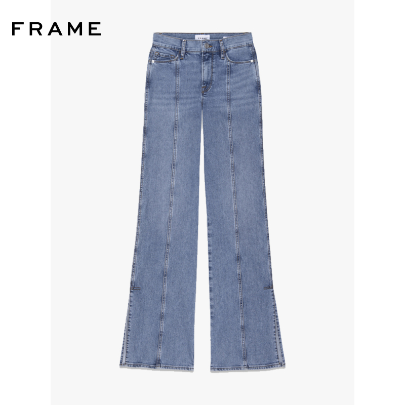 新款女士牛仔裤高腰FRAME