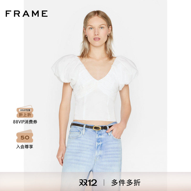 短袖上衣FRAME女士修身