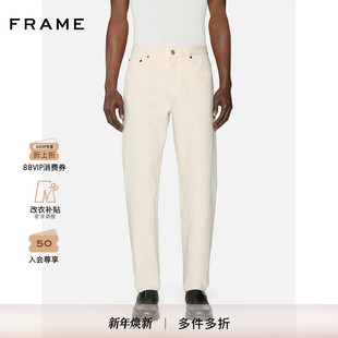 2025新款 STRAIGHT FRAME男士 THE JEAN 纯色休闲直筒牛仔裤