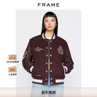 款 FRAME棒球服夹克外套男女丽兹酒店Ritz Paris春季