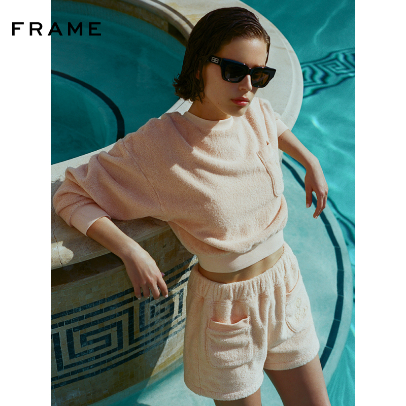 FRAME Ritz Paris丽兹酒店系列女士圆领套头卫衣