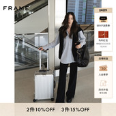 SLIM FRAME女士松紧腰阔腿牛仔裤 JETSET PALAZZO