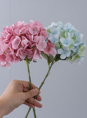 绣球马卡龙仿真花植物盆景婚庆装饰品仿真花墙玫瑰花MW66773花卉