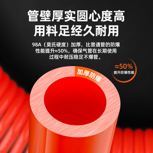 气动PU弹簧气管6 12mm空压机气泵螺旋伸缩管风管软管带接头