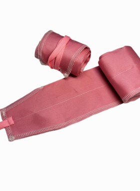 Luckyband举重体能体操缠绕式街头健身卧推CF专业运动护腕少女粉