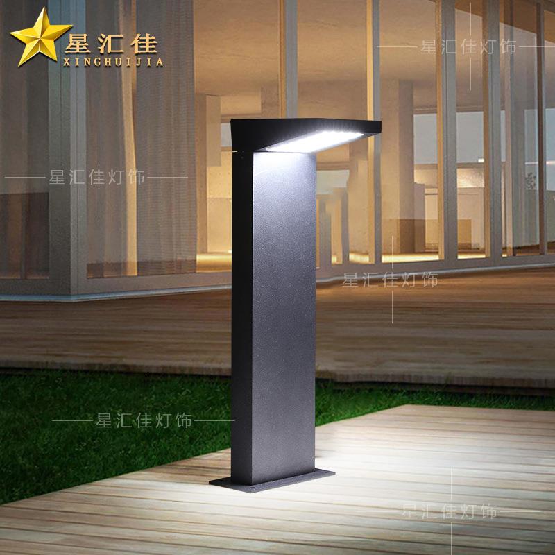 别墅草坪灯现代简约户外防水太阳能灯超亮花园草地公园景观庭院灯