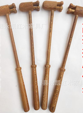 厂家鸡翅木穴位锤健身锤按捶敲打多功能木制工艺