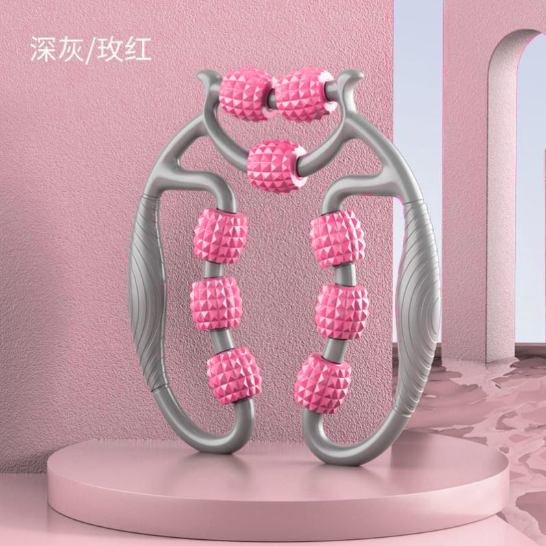 厂家现货手持环形瘦腿神器手持瑜伽辅助用滚轮夹小腿部按器,运动/瑜伽/健身/球迷用品,更多瑜伽用品,淘宝优惠券,粉丝福利购,淘宝优惠卷