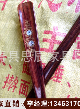 厂家鸡翅木黑鞋拔子长柄木质拔鞋器老人穿鞋方便提鞋器