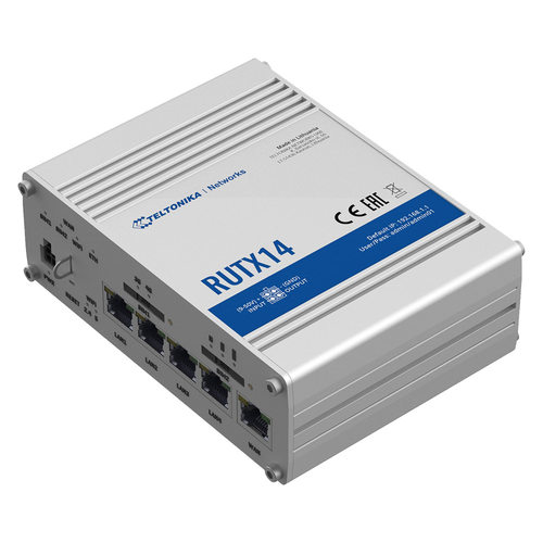 Teltonika RUTX14000000 4GLTE CAT12千兆网口双频工业蜂窝路由器