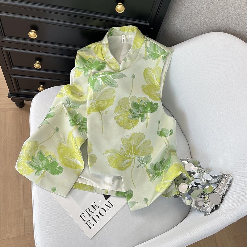 夏安若早秋新款女装时尚高档今年流行气质百搭新中式中国风改良