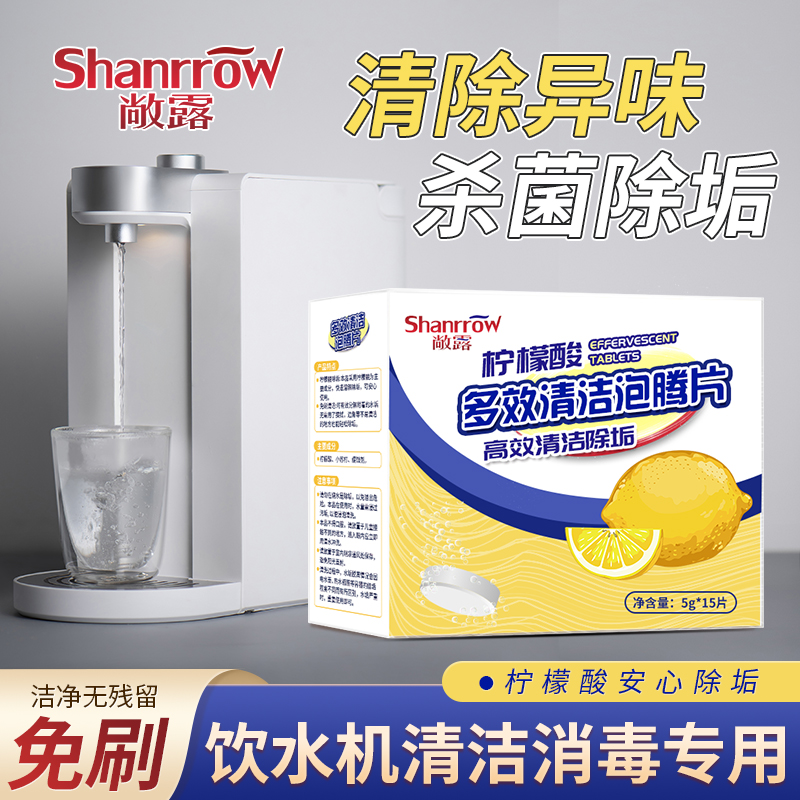 饮水机清洁泡腾片水箱水桶去污除垢清洁片食品级去水垢专用清洗剂