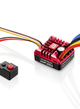 HobbyWing 好盈酷跑 WP-1080-G2 80A防水防尘有刷电调 攀爬车用