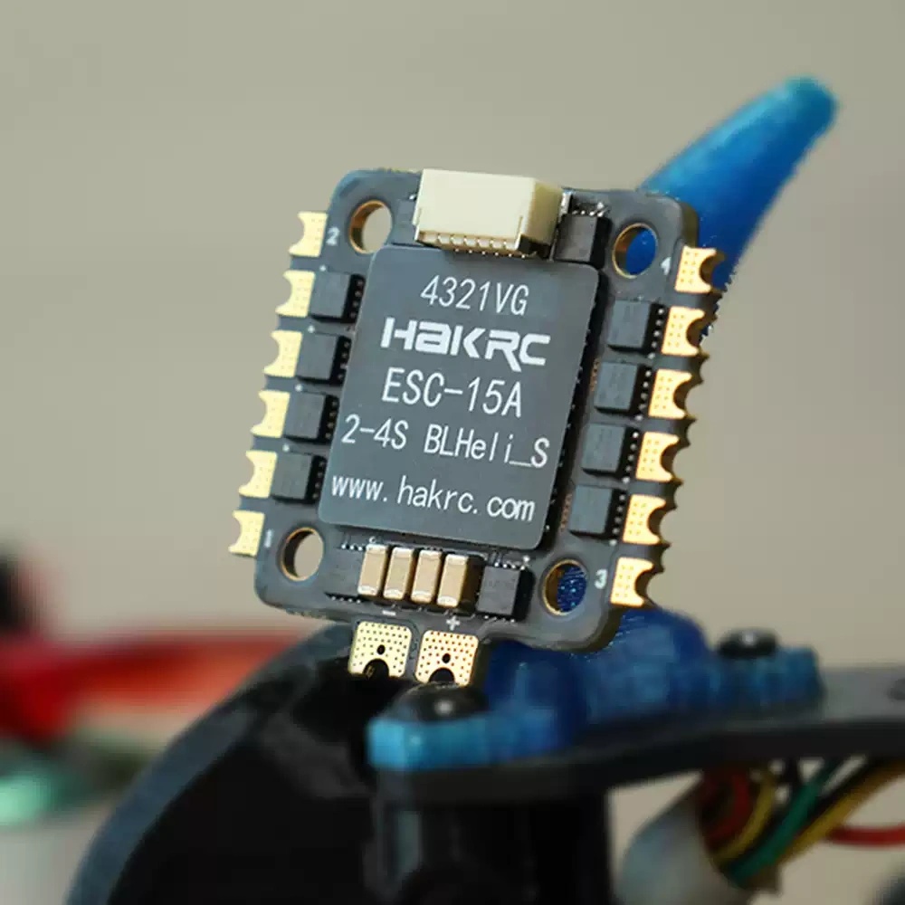 HAKRC15A/25A/35A四合一迷你电调20x20mm支持2-4S/2-6S