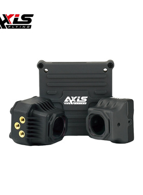 酷飞Axisflying用于大疆DJI O4lite穿越机镜头改装件图传散热铝件