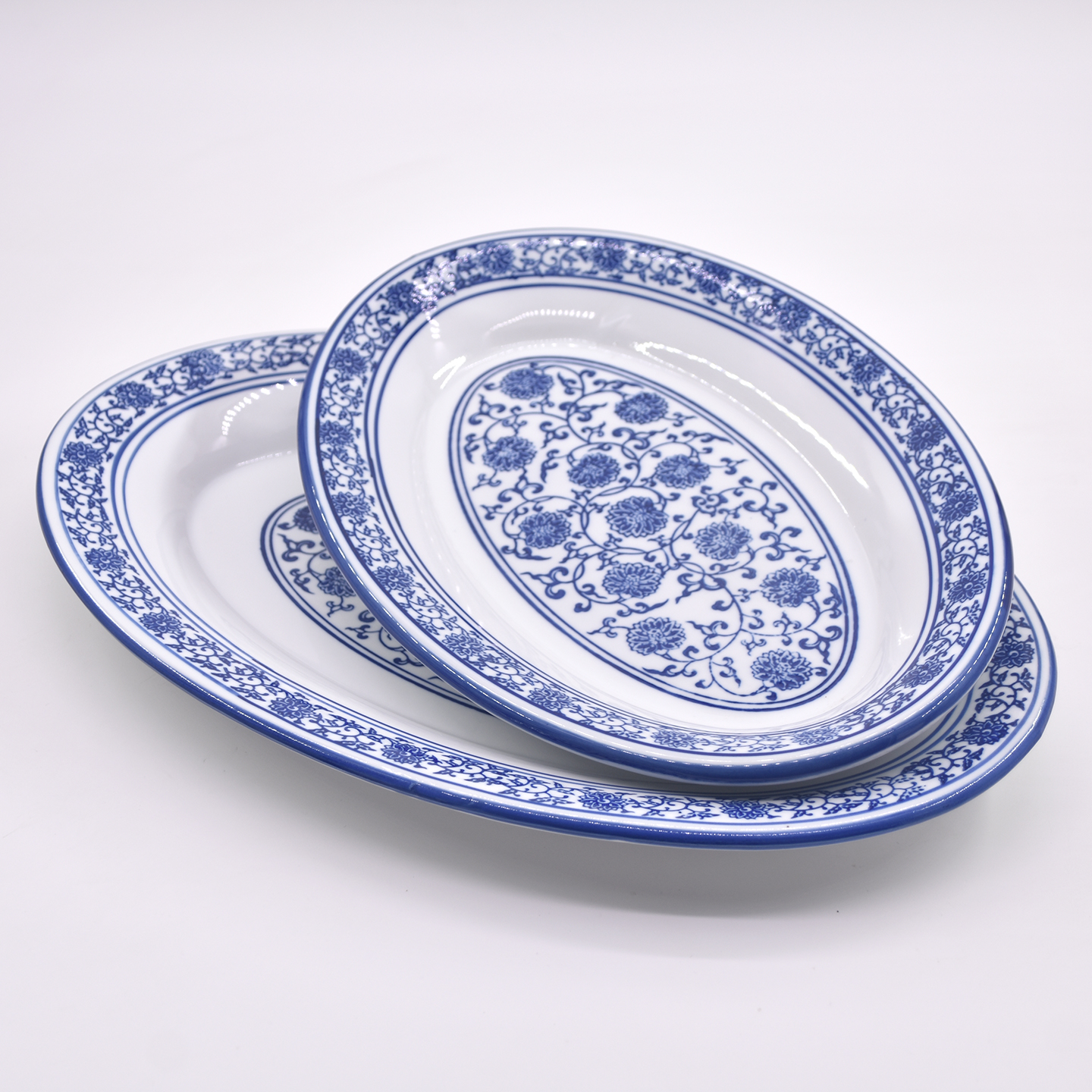 鱼盘饭店专用高级感特大号家用深