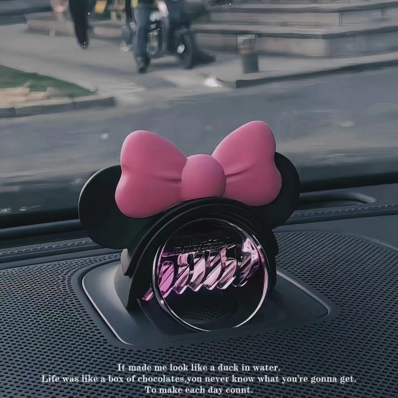 华为问界全新M5M7M9智界S7中置音箱装饰卡通米妮帽施罗德散射体用