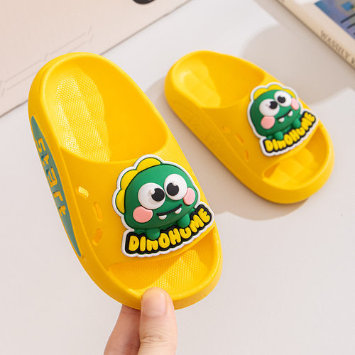 小恐龙宝宝拖鞋小童男孩可外出