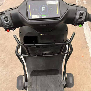 适用适用九号m95cmk2护杠电动车M85C+MK2保险杠前杠前置外卖架改