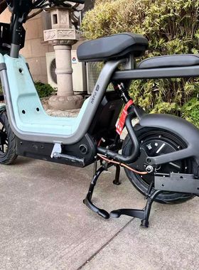 适用适配九号FZ160电动车大脚撑FZ1 60/110中撑支撑改装双撑支架