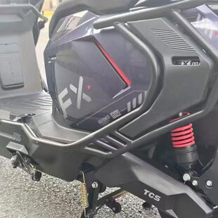 适用适配小牛FX风速护杠防撞fx风速版全车保险杠外卖架尾架尾箱架