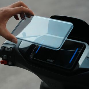 适配九号m3m95cmax仪表罩M395+电动车高清透明防水中控保护壳配件