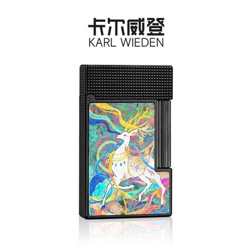 KW卡尔威登打火机高颜值送男友生日礼物男生朗声煤油女生防风男士