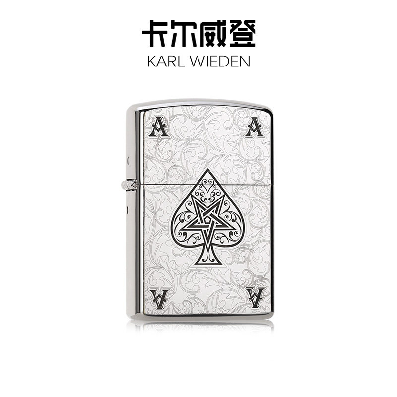 KW卡尔威登打火机送男友生日礼物防风高档煤油高颜值女士男士